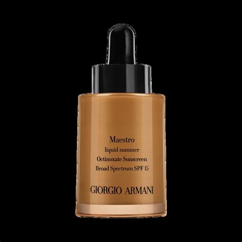 giorgio armani liquid summer dupe|Giorgio Armani Maestro Liquid Summer Bronzer SPF 15 Dupes.